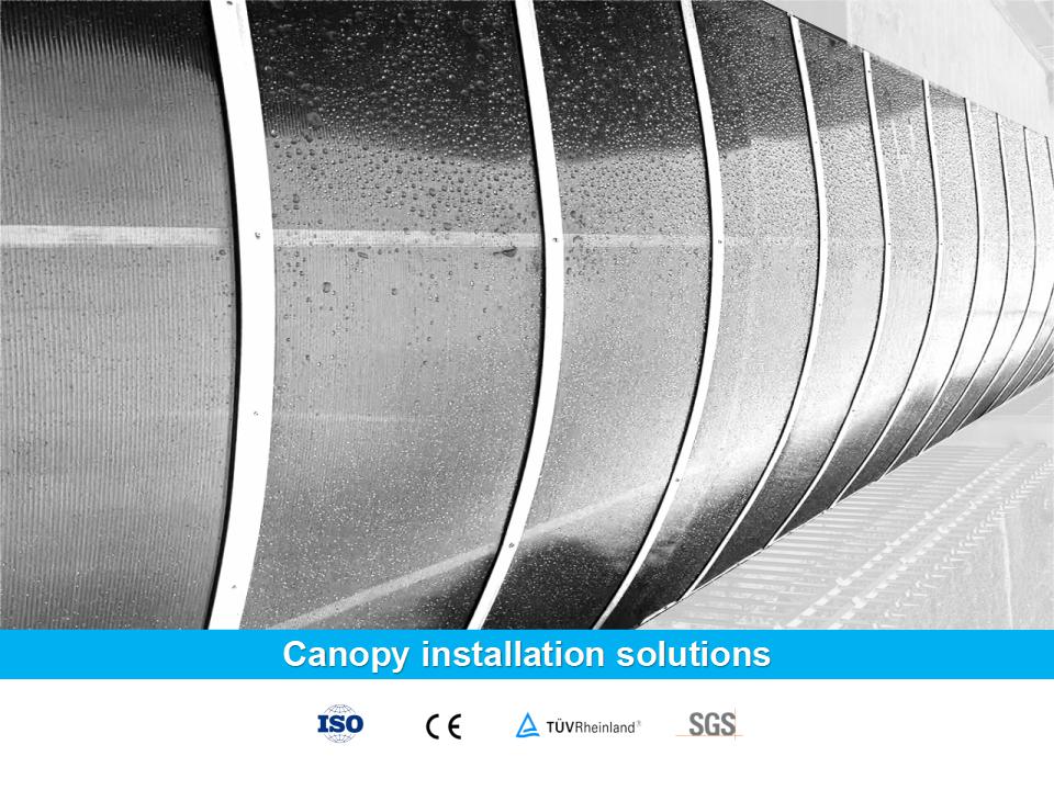 PC Sheet Canopy Installation Guide