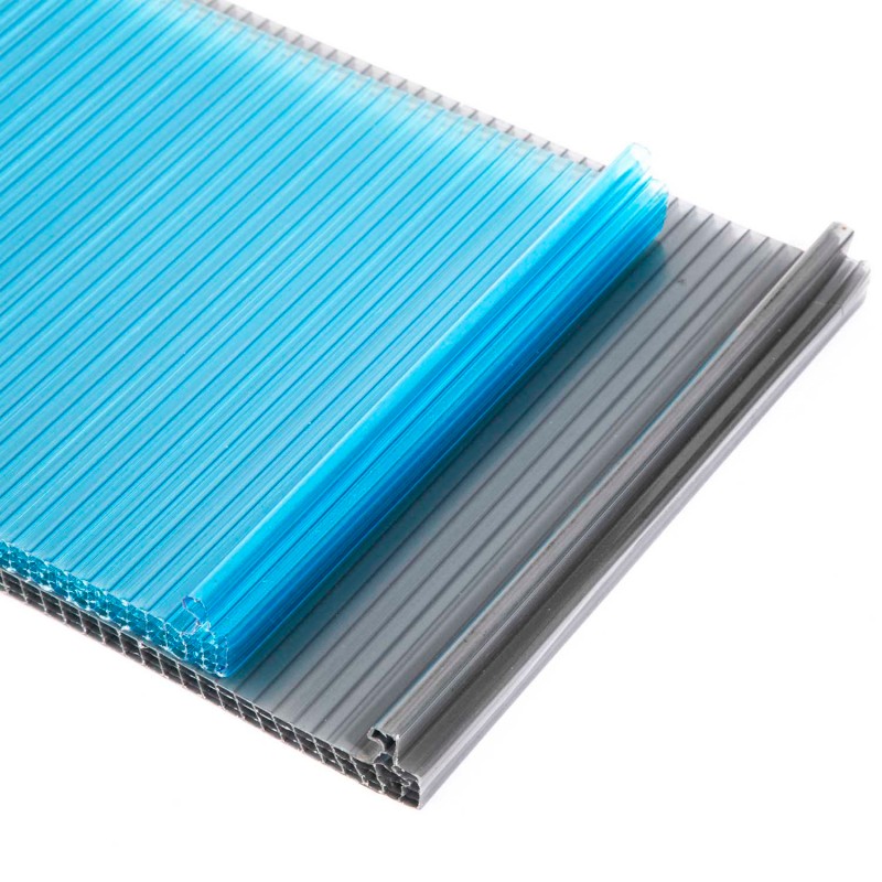 Polycarbonate U-shaped lock sheet