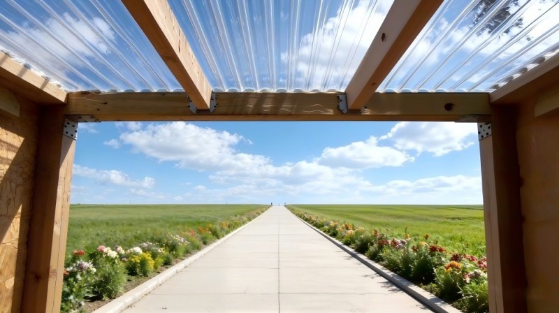 Polycarbonate Corrugated Sheet25