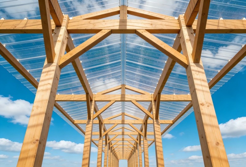 Polycarbonate Corrugated Sheet44