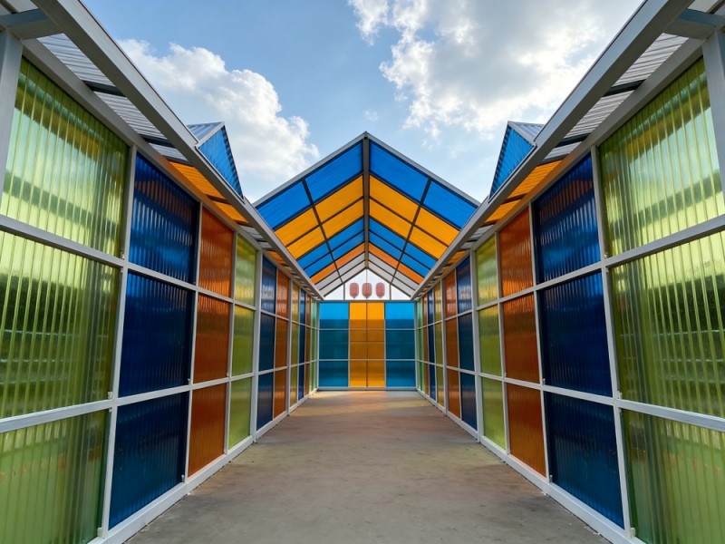 Polycarbonate Corrugated Sheet46