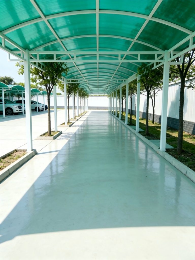 Polycarbonate Corrugated Sheet55